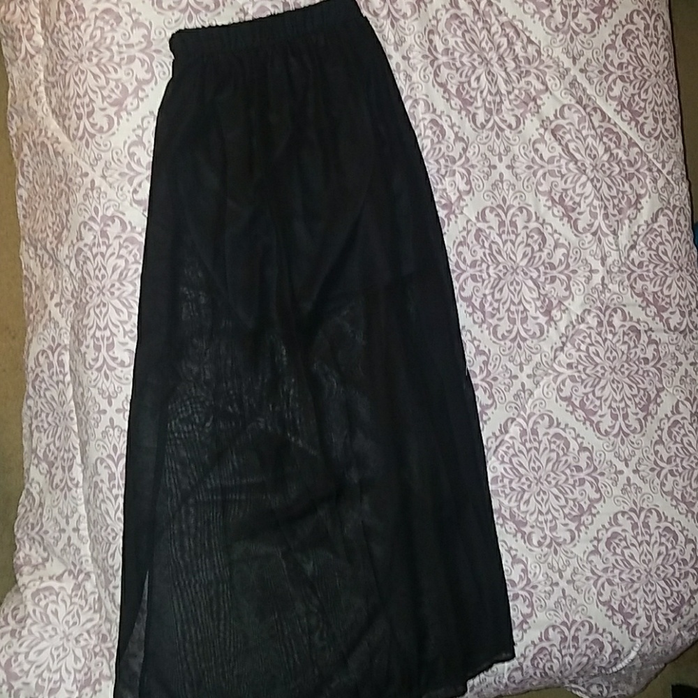 Black Maxi Skirt